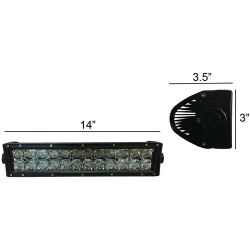 Stens TLB410C 14" Double Row LED Light Bar - STE TLB410C