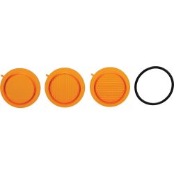 Stens TLM2-ALP 2 Mojave Amber Lens Pack w/ O-Ring / Works with TLM2 LED Light" 