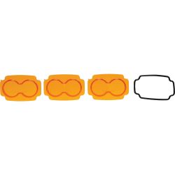 Stens TLM2X3-ALP 2 X 3" Mojave Amber Lens Pack w/ O-Ring / Works with TLM2X3 LED Light" - STE TLM2X3-ALP