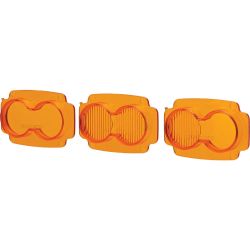 Stens TLM2X3-ALP 2 X 3" Mojave Amber Lens Pack w/ O-Ring / Works with TLM2X3 LED Light" - STE TLM2X3-ALP