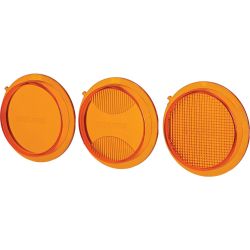 Stens TLM3-ALP 3 Mojave Amber Lens Pack w/ O-Ring / Works with TLM3 and TLM3-FM LED Light" - STE TLM3-ALP