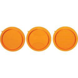 Stens TLM3-ALP 3 Mojave Amber Lens Pack w/ O-Ring / Works with TLM3 and TLM3-FM LED Light" - STE TLM3-ALP