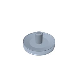 Toro 100-3970 Pulley & Hub Assembly 