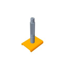 Toro 100-3972 Spindle Shaft Assembly 