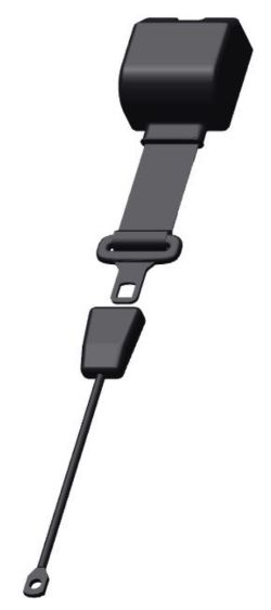 Toro 100-4928 Seat Belt 