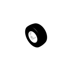Toro 100-6451 Caster Wheel Assembly - TOR 100-6451