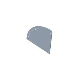 Toro 100-7384-04 Deck Lift Plate 