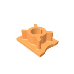 Toro 104-1008 Blade Retainer 