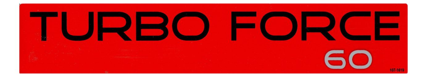 Toro 107-1619 Decal 