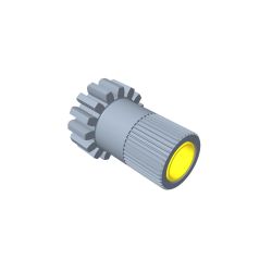 Toro 107-2416 Bevel Gear/Bushing Assembly 