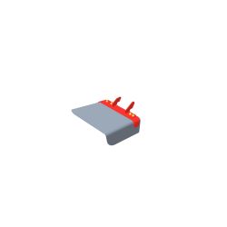 Toro 108-2792 Rubber Deflector Assembly 