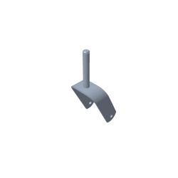 Toro 108-7851-01 Caster Fork Assembly - TOR 108-7851-01
