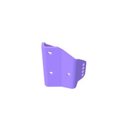 Toro 110-0737-01 Right Hand Roller Bracket 