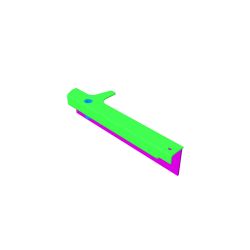 Toro 110-6940-01 Adjust Baffle Assembly 