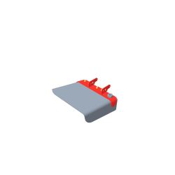 Toro 117-0469 Rubber Deflector Assembly 