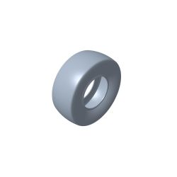 Toro 117-7387 Ribbed Tire - TOR 117-7387