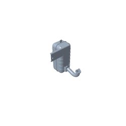 Toro 117-7461 Muffler - TOR 117-7461