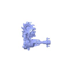 Toro 119-3350 Left Hand Hydro Transaxle Assembly - TOR 119-3350