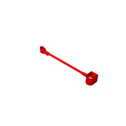 Toro 119-8897 Red Battery Cable - TOR 119-8897
