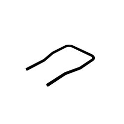 Toro 119-9820-03 Lower Handle - TOR 119-9820-03