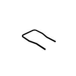 Toro 119-9820-03 Lower Handle - TOR 119-9820-03