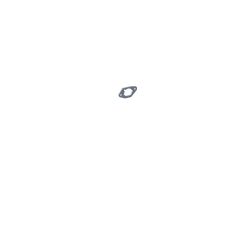 Toro 121-0254 Rubber Coated Gasket - TOR 121-0254