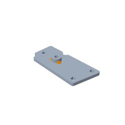 Toro 125-2542 Frame Plate - TOR 125-2542