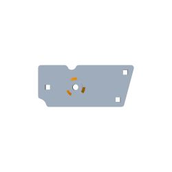 Toro 125-2542 Frame Plate - TOR 125-2542