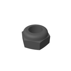Toro 125-9325 NI Left Hand Thread Lock Nut 