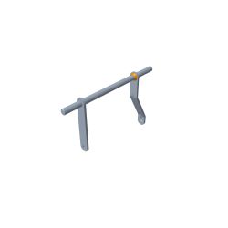 Toro 130-6904 Narrow Right Hand Bellcrank 