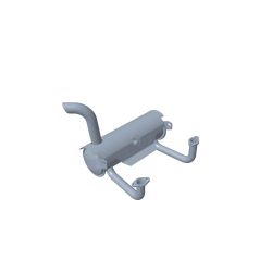 Toro 131-1185 4.00" O.D. Muffler - TOR 131-1185