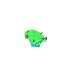 Toro 131-3608 42" Deck & Decal Assembly 