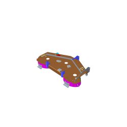 Toro 131-3614 Deck & Decal Assembly - TOR 131-3614