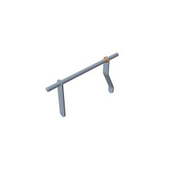 Toro 132-6886 Right Hand Bellcrank 