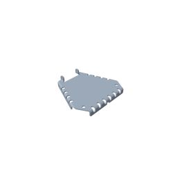 Toro 133-1895-03 Hinged Support Bracket - TOR 133-1895-03