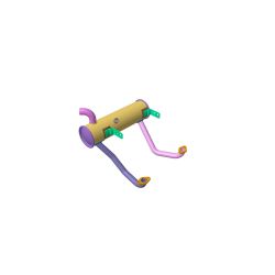 Toro 133-4634 Kohler Muffler - TOR 133-4634