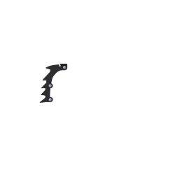 Toro 136-2570 Bucking Teeth Bracket Assembly - TOR 136-2570