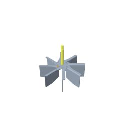 Toro 136-4140-03 Bag Fill Fan Assembly 