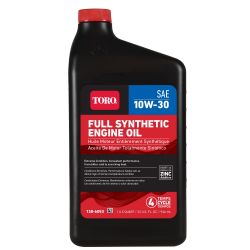 Toro 138-6053 30/10W-30 Synthetic CK4 Oil 