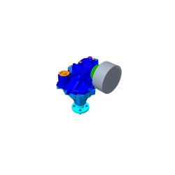 Toro 138-6077 Right Hand Transaxle Assembly - TOR 138-6077