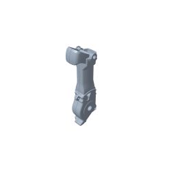 Toro 139-1552 Chute Control Lever Assembly - TOR 139-1552