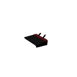 Toro 144-2635 Rubber Deflector Assembly 