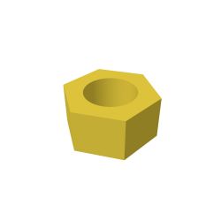 Toro 32153-3 Side Deform Hex Nut 