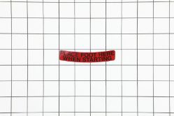 Toro 46-7370 Step Pad Decal - TOR 46-7370