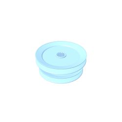 Toro 67-7650 Center Pulley - TOR 67-7650