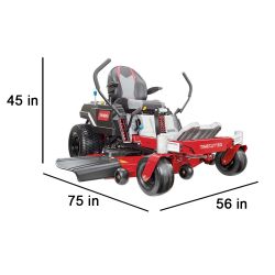 Toro 75755 50" 24.5hp 708cc V-Twin Zero-Turn Riding Lawn Mower w/ IronForged Fabricated Deck - TOR 75755