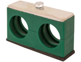Buyers Products TSCH025 Twin Series Clamp for Hose - 1/4" ID - .619" OD 