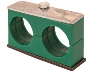 Buyers Products TSCP038 Twin Series Clamp for Pipe - 3/8" ID 