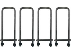 Buyers Products UB623516 16" Square Bend U-Bolt Kit - Set of 4 - BUY UB623516