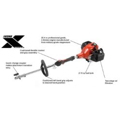 ECHO PAS-2620 25.4cc X-Series Pro Attachment Power Head - ECH PAS-2620